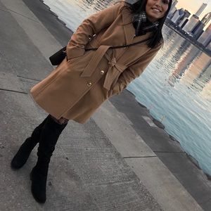 Michael Kors Camel Peacoat